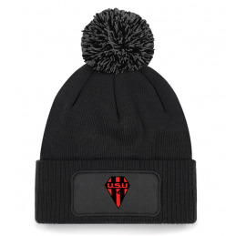 BONNET POMPON NOIR